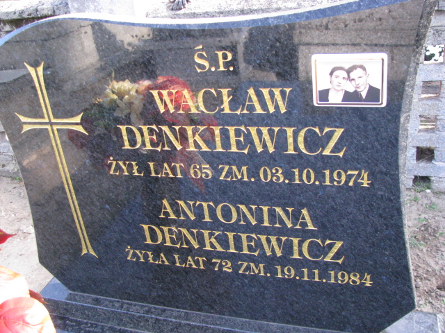 Antonina Denkiewicz 1912 Kazanów - Grobonet - Wyszukiwarka osób pochowanych