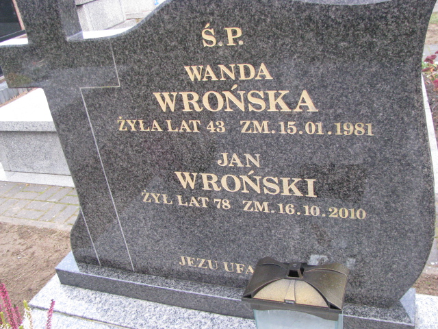 Wanda Wrońska 1938 Kazanów - Grobonet - Wyszukiwarka osób pochowanych