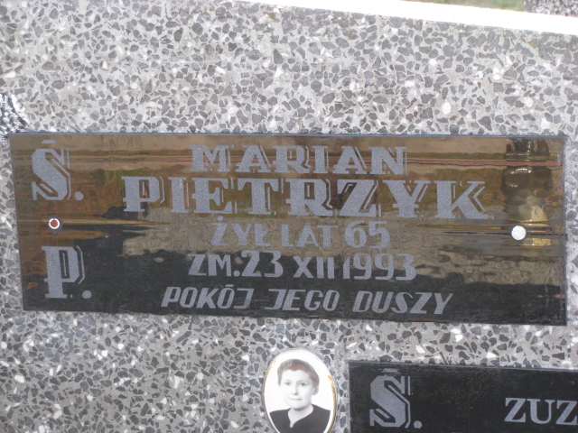 Marian Pietrzyk 1928 Kazanów - Grobonet - Wyszukiwarka osób pochowanych