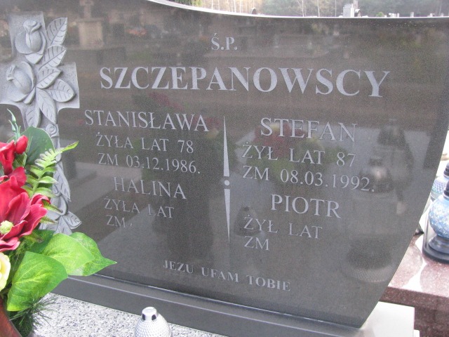 Stefan Szczepanowski 1906 Kazanów - Grobonet - Wyszukiwarka osób pochowanych