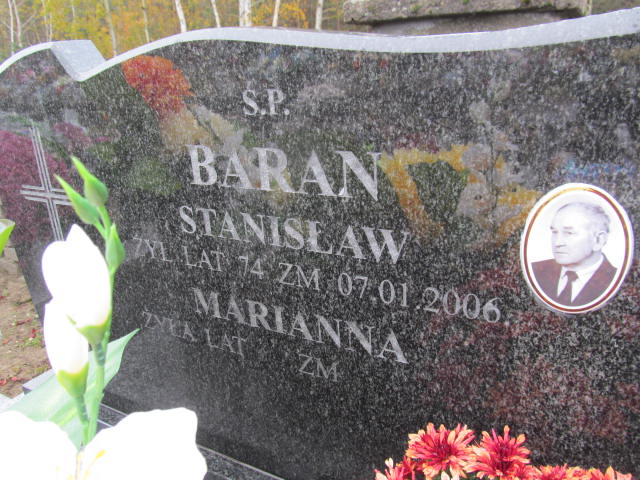 Stanisław Baran 1931 Kazanów - Grobonet - Wyszukiwarka osób pochowanych