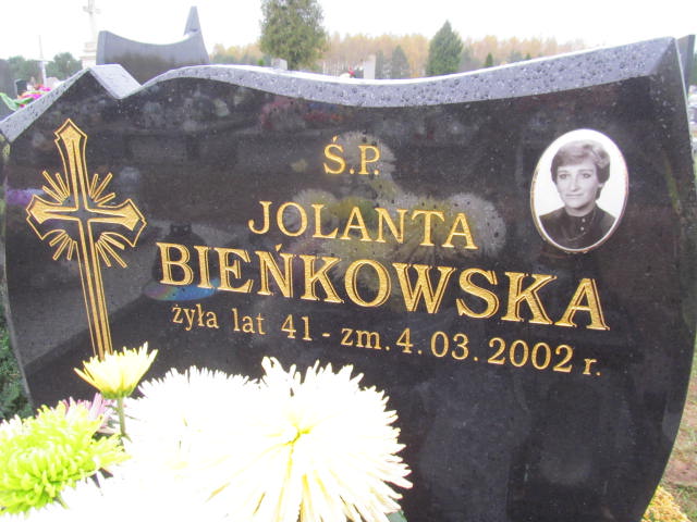 Jolanta Bieńkowska 1960 Kazanów - Grobonet - Wyszukiwarka osób pochowanych