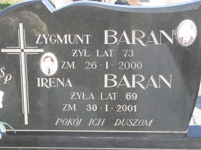 Zygmunt Baran 1927 Kazanów - Grobonet - Wyszukiwarka osób pochowanych