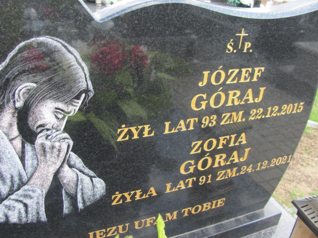 Zofia Góraj 1930 Kazanów - Grobonet - Wyszukiwarka osób pochowanych
