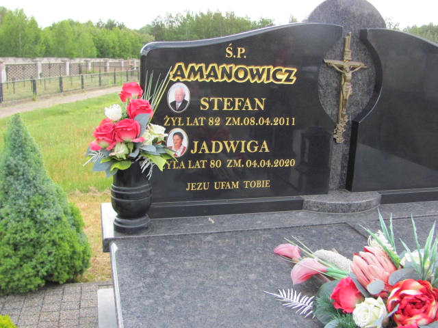 Jadwiga Amanowicz 1940 Kazanów - Grobonet - Wyszukiwarka osób pochowanych