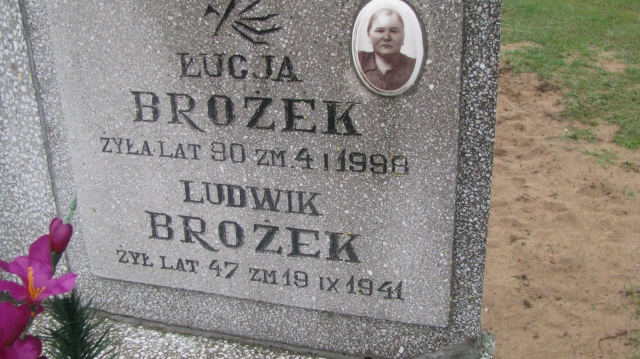 Łucja Brożek Tomaszewska  1907 Kazanów - Grobonet - Wyszukiwarka osób pochowanych