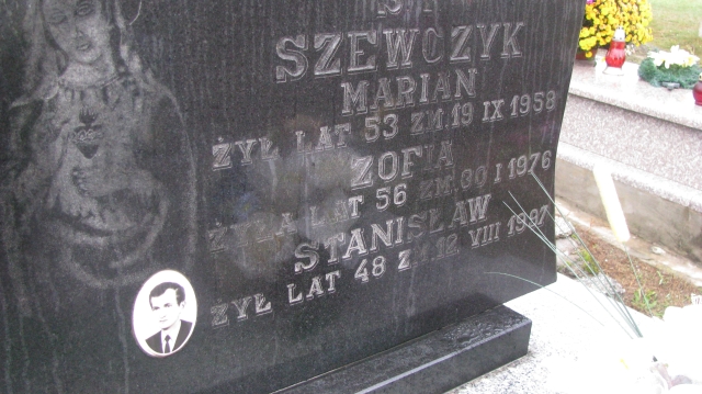 Stanisław Szewczyk 1949 Kazanów - Grobonet - Wyszukiwarka osób pochowanych