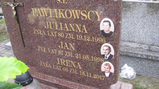 Jan Pawlikowski 1911 Kazanów - Grobonet - Wyszukiwarka osób pochowanych
