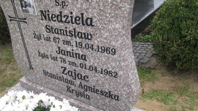 Janina Niedziela 1904 Kazanów - Grobonet - Wyszukiwarka osób pochowanych