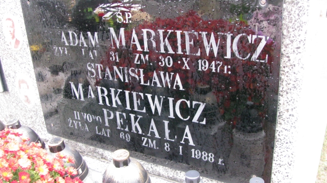 Stanisława Markiewicz Pękała 1919 Kazanów - Grobonet - Wyszukiwarka osób pochowanych