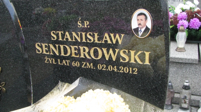 Stanisław Senderowski 1952 Kazanów - Grobonet - Wyszukiwarka osób pochowanych